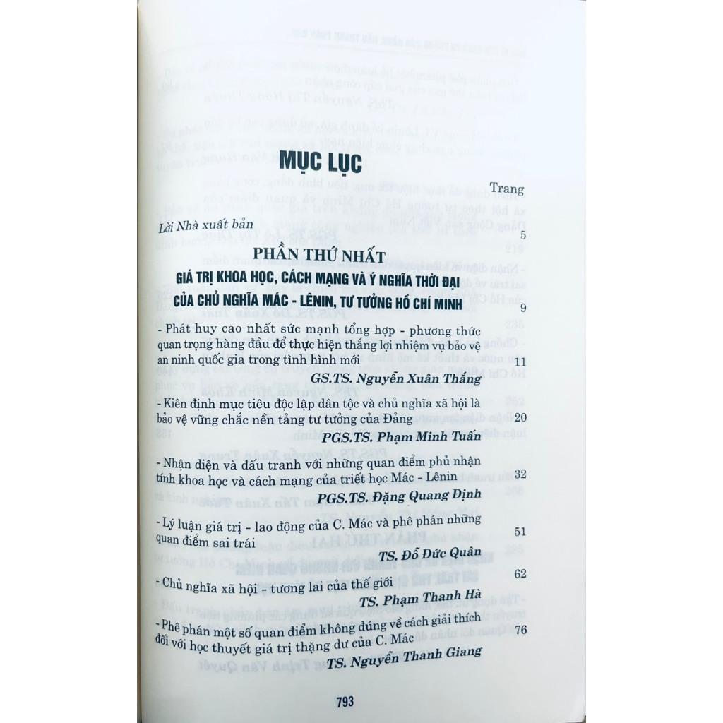 Sách - Bảo Vệ Nền Tảng Tư Tưởng Của Đảng, Đấu Tranh Phản Bác Các Quan Điểm Sai Trái, Thù Địch Trong Tình Hình Mới - NXB Chính Trị Quốc Gia