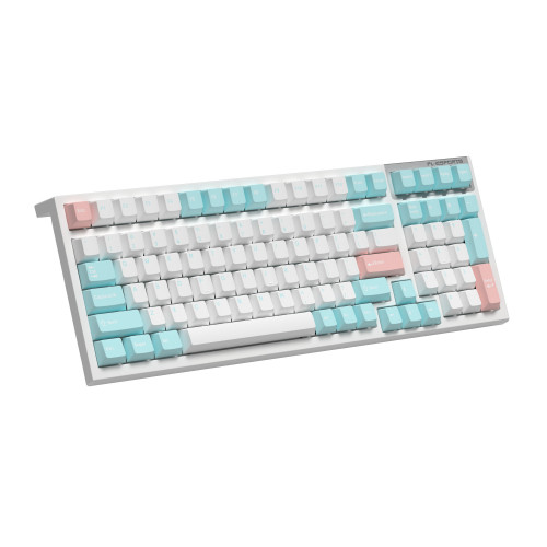 Bàn phím máy tính  FL-Esports FL100CPM (Sakura Pink/White Olivia/Marsmallow)_Mới, Hàng chính hãng