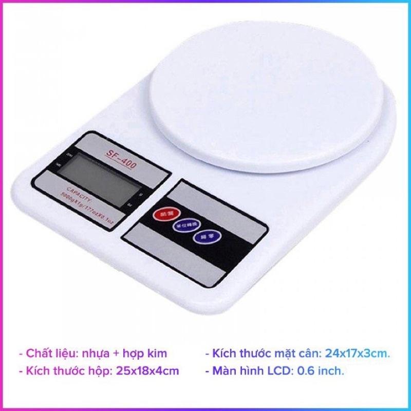 Cân tiểu ly điện tử dùng trong nhà bếp sử dụng pin SF400