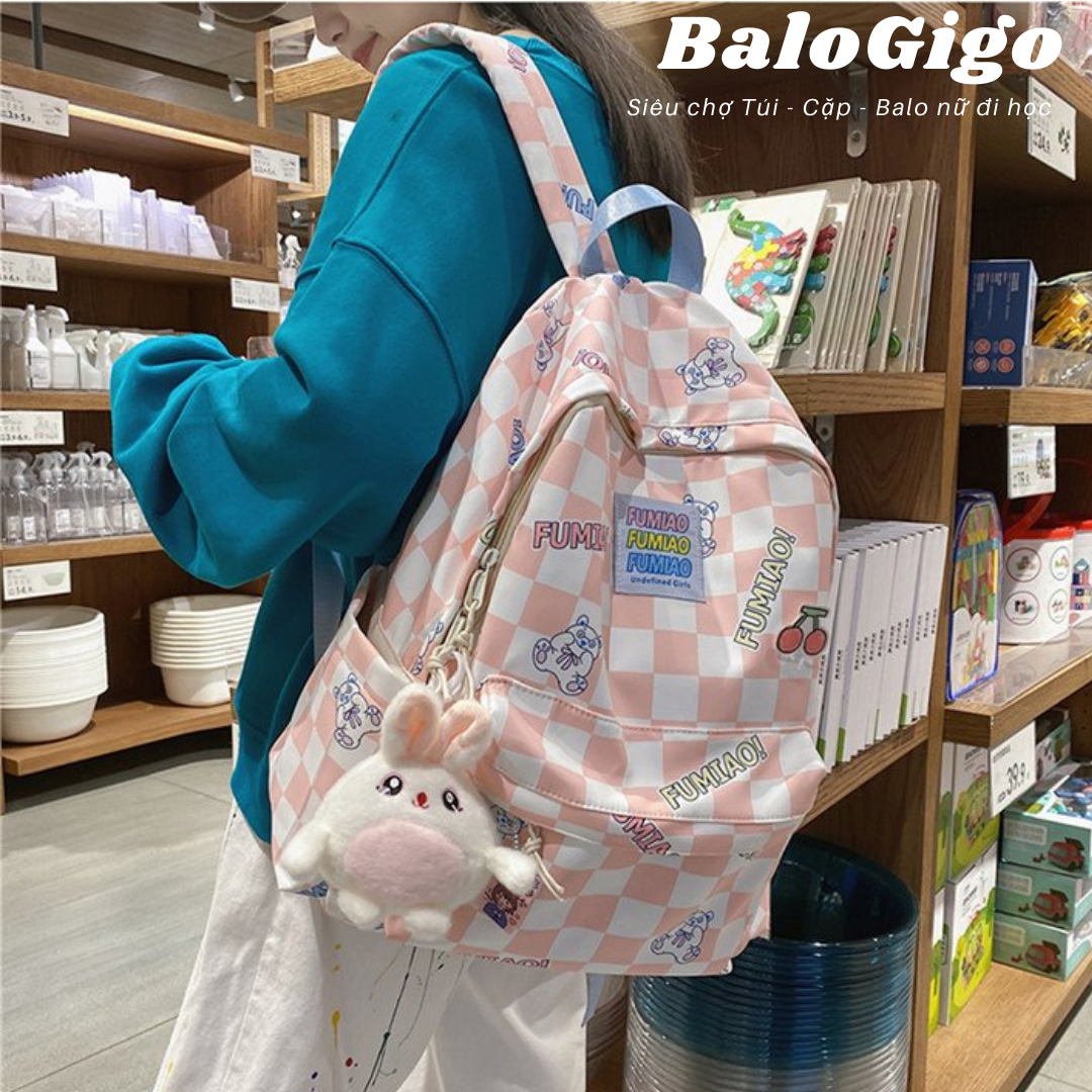 Móc khóa thỏ béo đáng yêu MK98 - BaloGigo