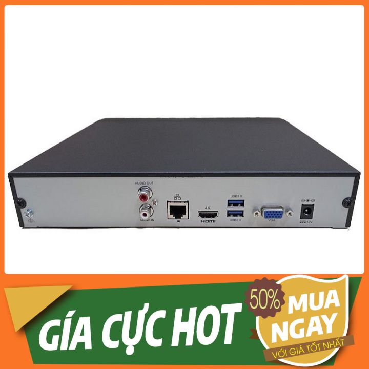 ĐẦU GHI HÌNH IP CHUYÊN DỤNG 8 KÊNH - CHUẨN 4K