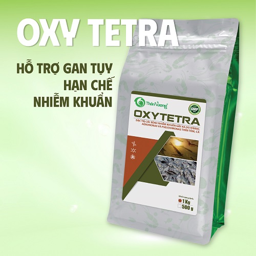 Kháng sinh đặc trị nhiễm khuẩn cho tôm cá OXYTETRA