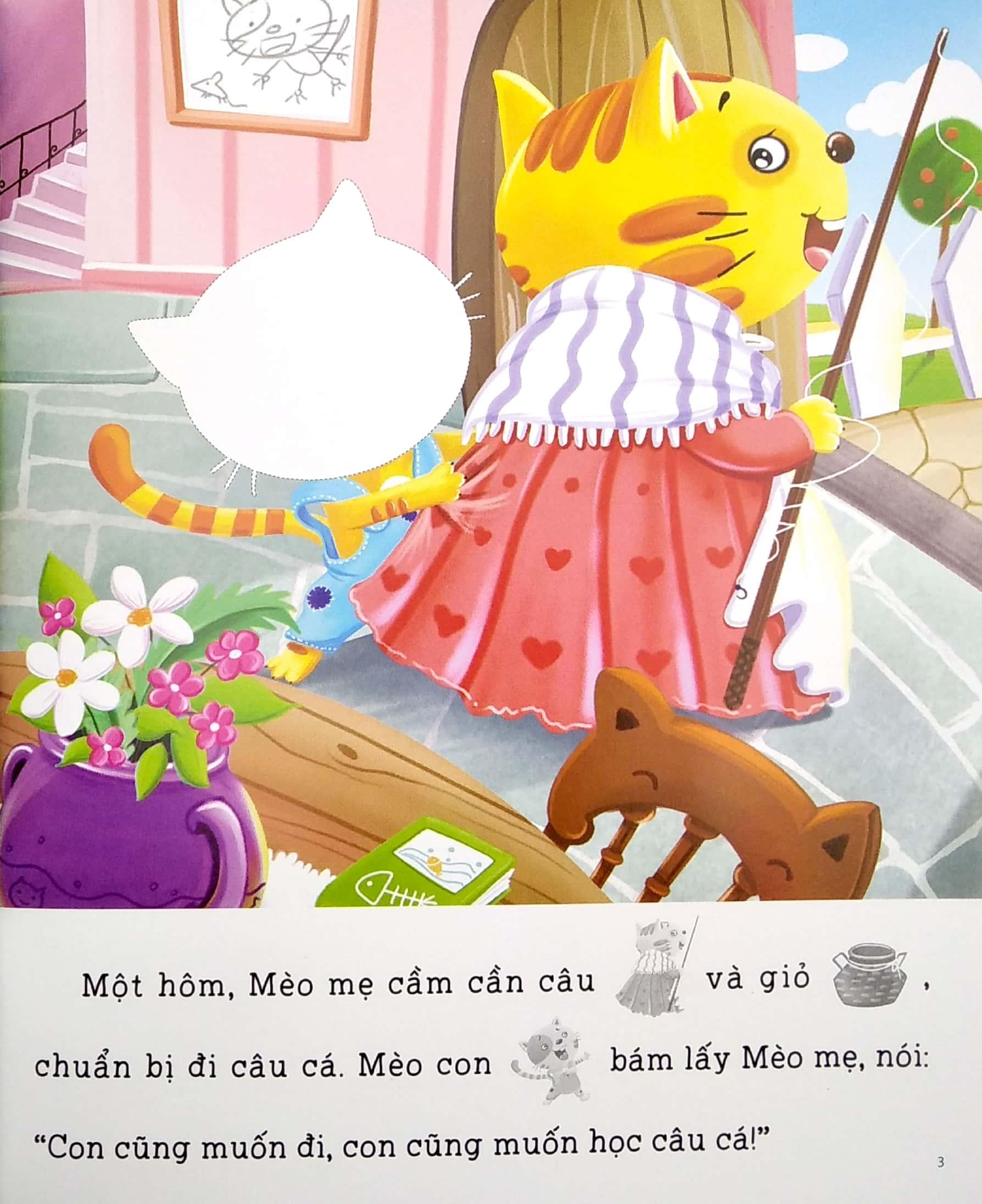 Truyện Cổ Tích Kinh Điển - Mèo Con Câu Cá