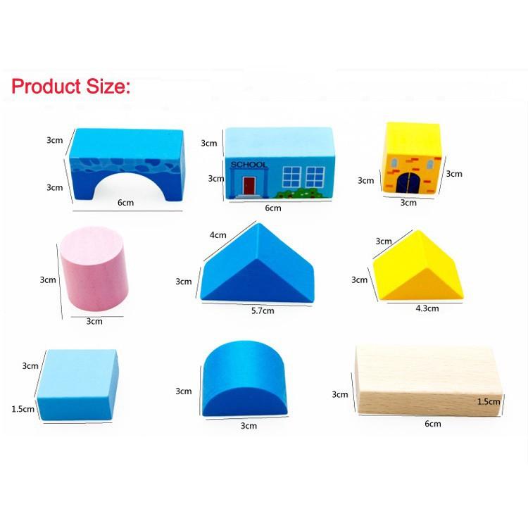 Đồ Chơi Xếp Hình Bằng Gỗ 100 Chi Tiết - Loại Tốt