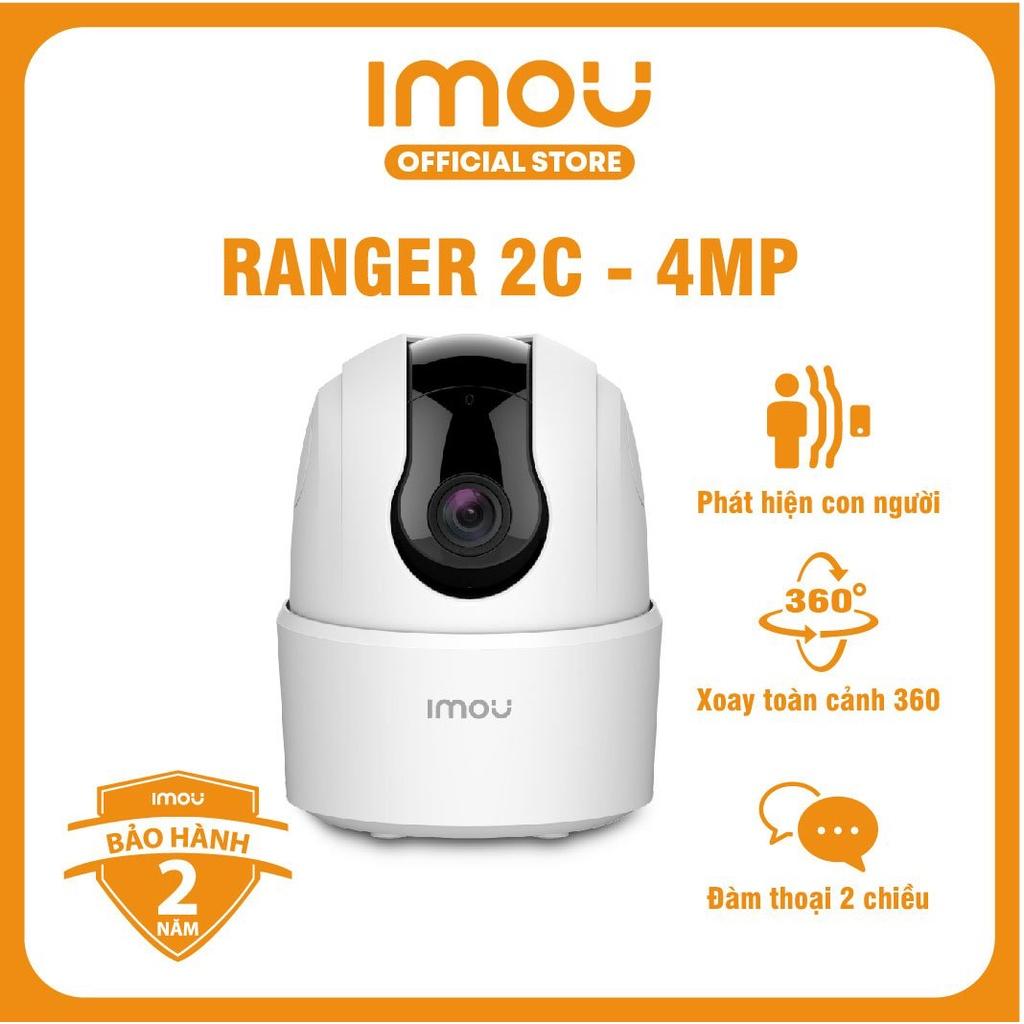 Camera Wifi Imou Ranger 2C (4MP)/ Ranger SE (4MP) I Đàm thoại 2 chiều I Phát hiện con người I Xoay 360 I Hàng chính hãng