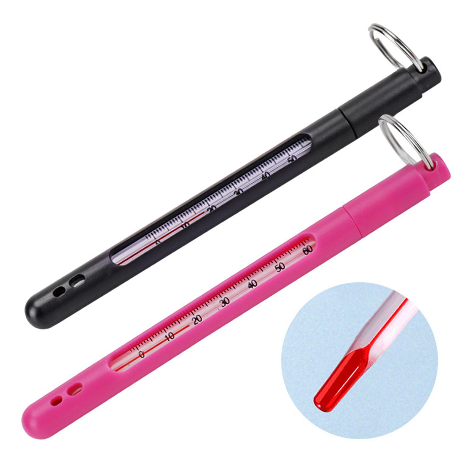 Aquarium Thermometer Fish Tank Temperature Easy Read Tropical Marine Pink