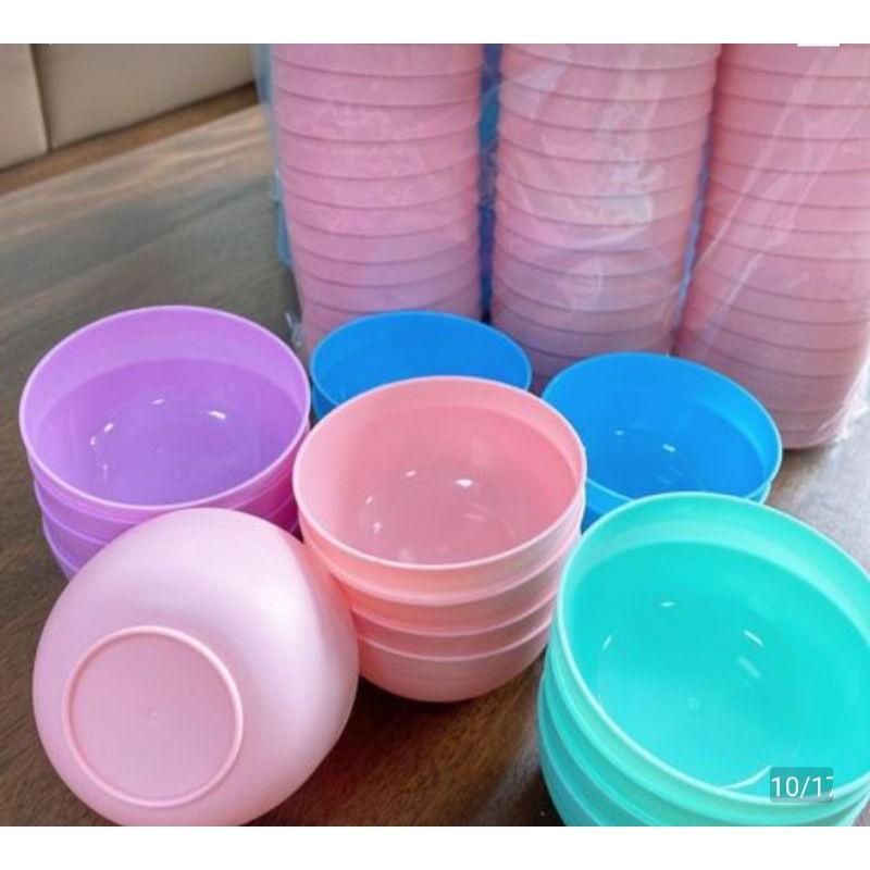 Combo 100 chén pha mặt nạ nhựa dẻo
