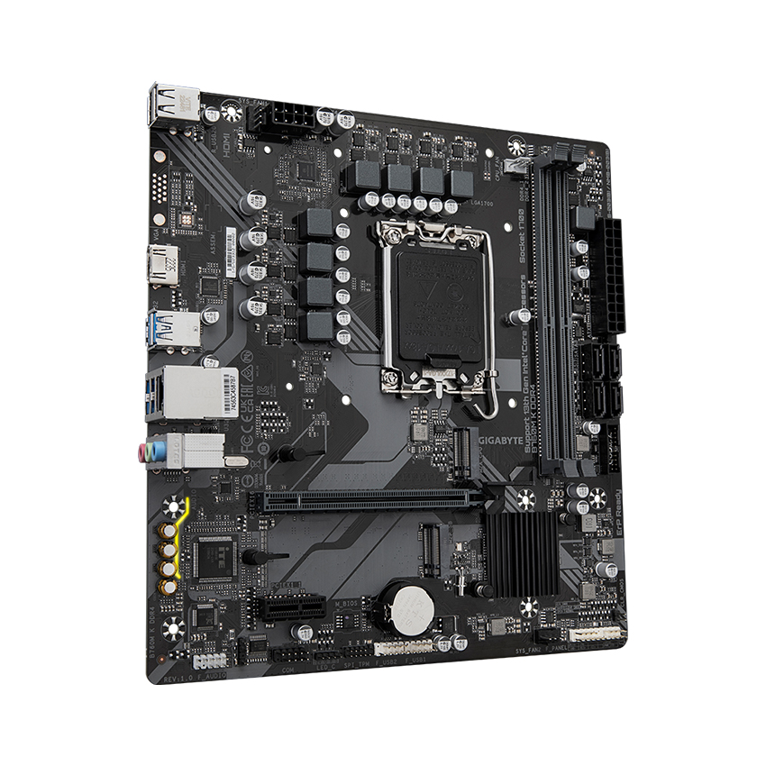 Main Gigabyte B760M K DDR4 (Intel B760/ Socket 1700/ M-ATX/ 2 khe RAM/ DDR4, HDMI) - Hàng chính hãng Viễn Sơn phân phối
