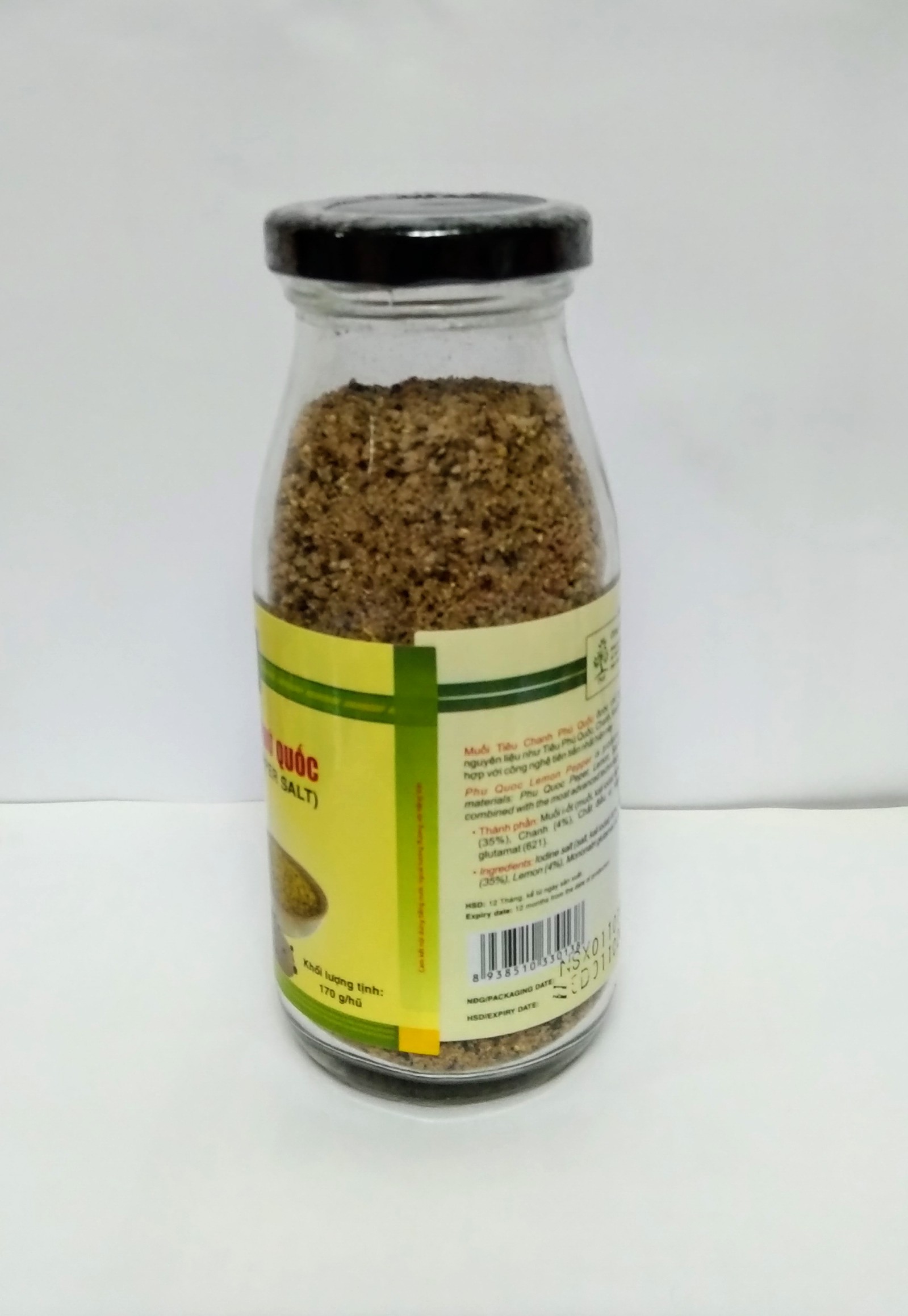 Muối Tiêu Chanh Phú Quốc Mọi Nhà (170 g/hủ)