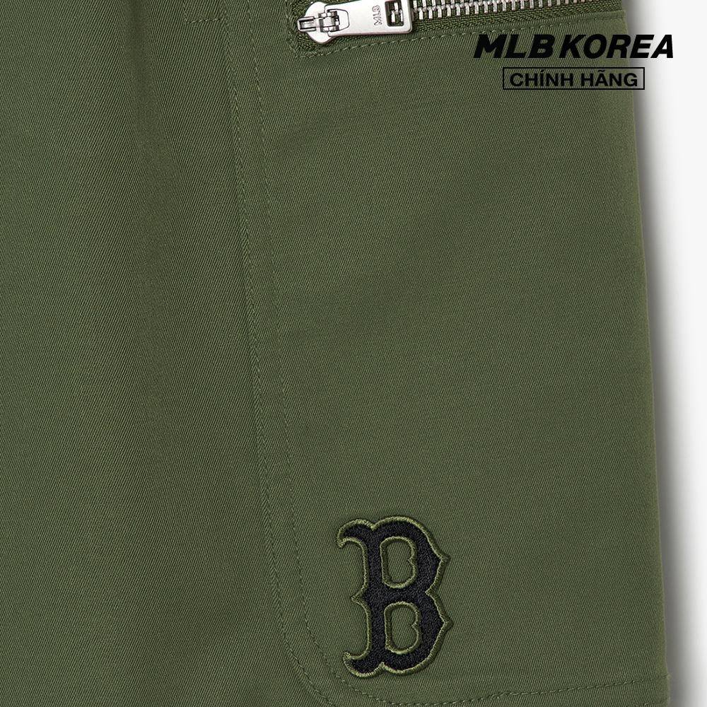 MLB - Quần jogger nam lưng thun Basic Medium Logo Spring 3LWPB0231