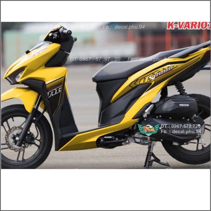 Tem Rời Vario Vàng đen