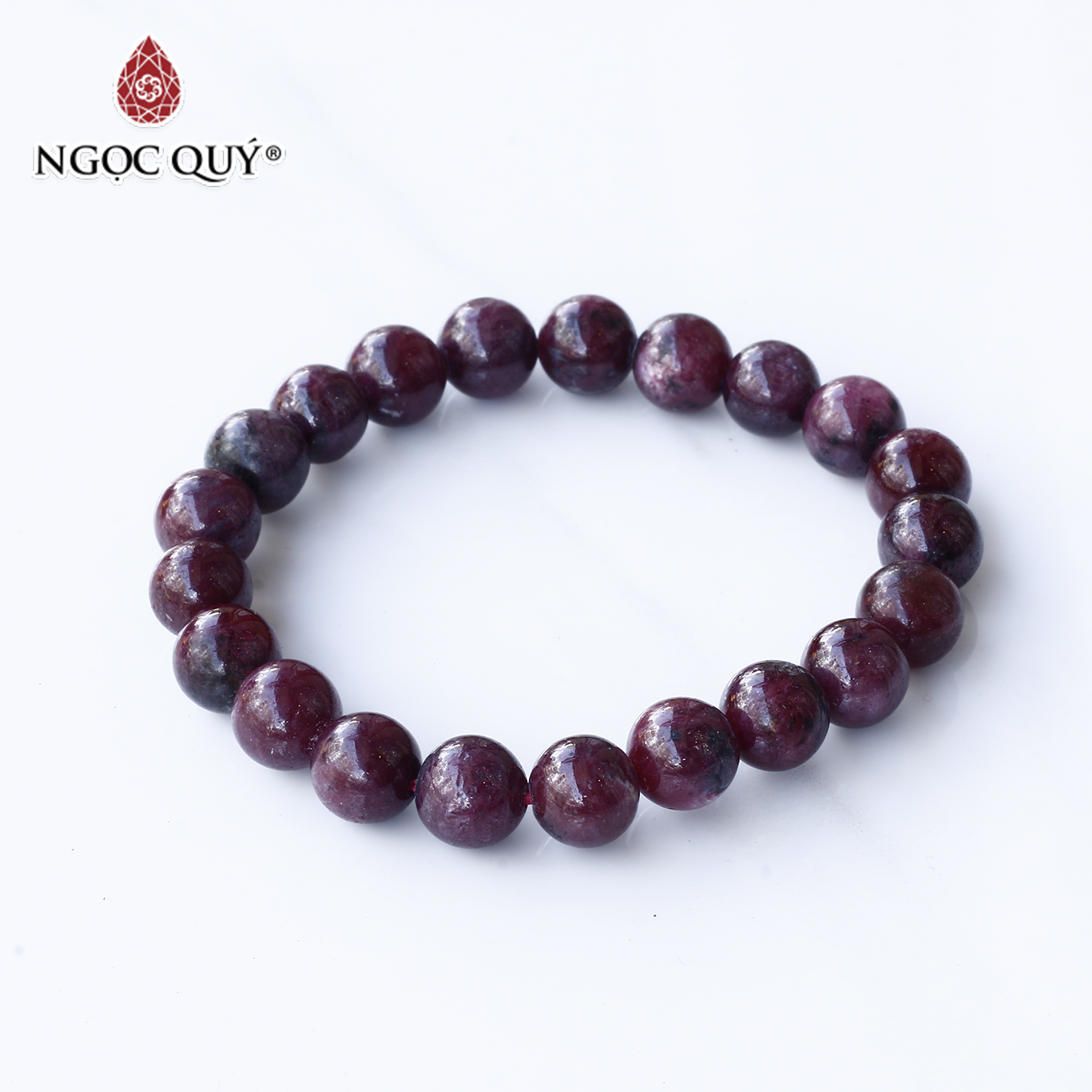 Vòng ruby nam phi mệnh hỏa thổ - Ngọc Quý Gemstones