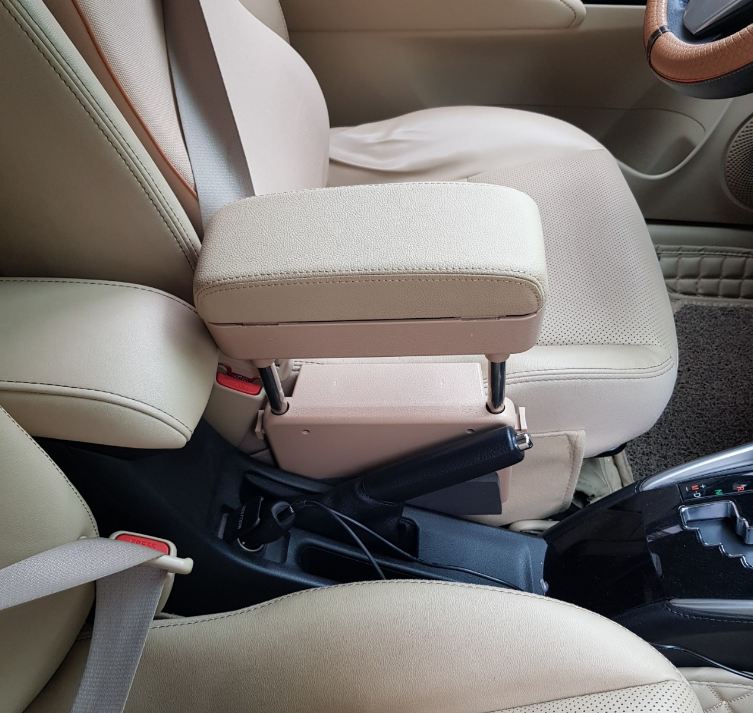 Hộp tỳ tay ô tô cài khe ghế ô tô