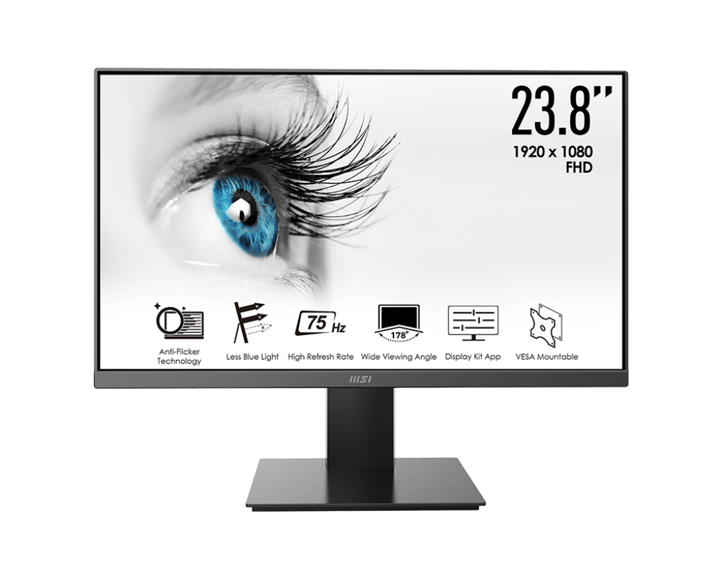 Màn hình MSI PRO MP241X 23.8 inch FHD/VA 75Hz - Hàng Chính Hãng