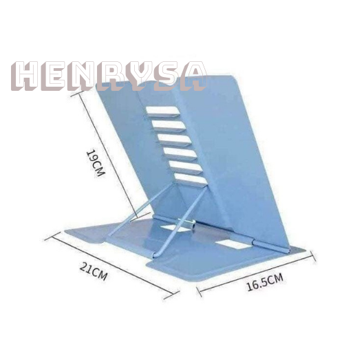 Giá đỡ đọc sách kẹp sách HENRYSA cố định giúp bé chống cận thị, chống gù lưng ( màu, họa tiết ngẫu nhiên)