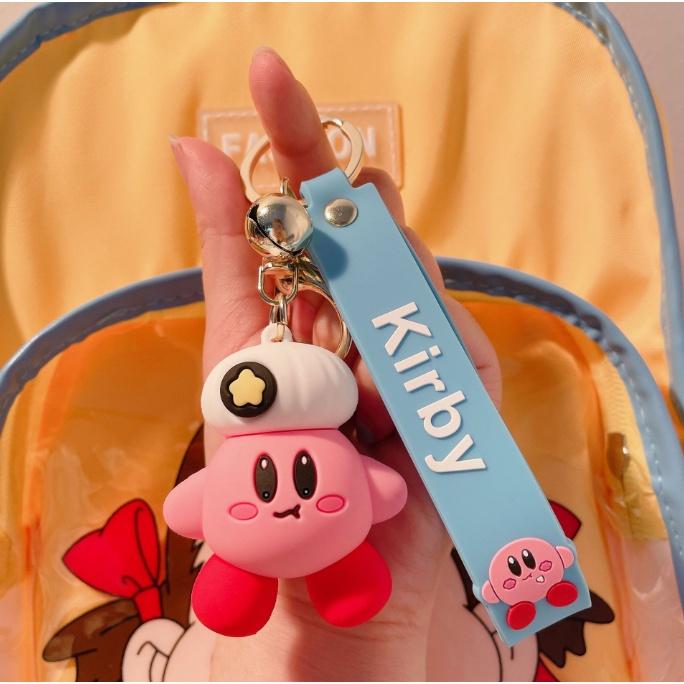 Móc khóa anime Ngôi Sao Kirby siêu dễ thương PVC loại tốt