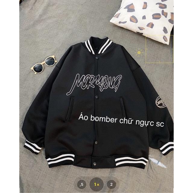 ÁO BOMBER DA LỘN FORM NAM NỮ MẶC ĐƯỢC