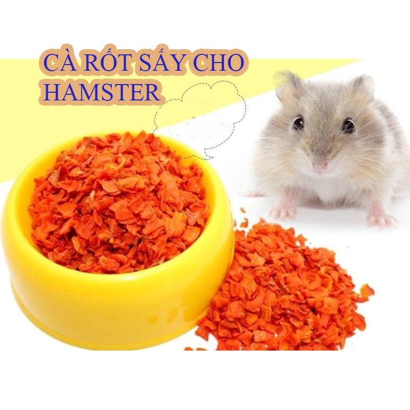 Cà rốt sấy khô thơm ngon giàu chất xơ