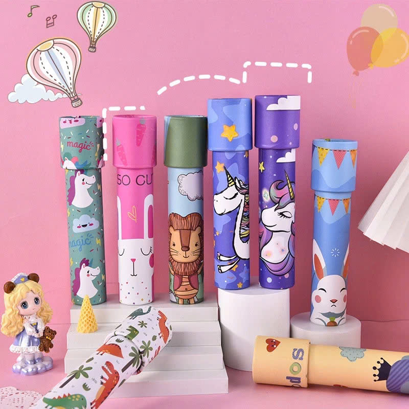 Ống nhòm kính vạn hoa đồ chơi trẻ em phát triển trí tuệ thông minh cho bé 19cm Size Lớn