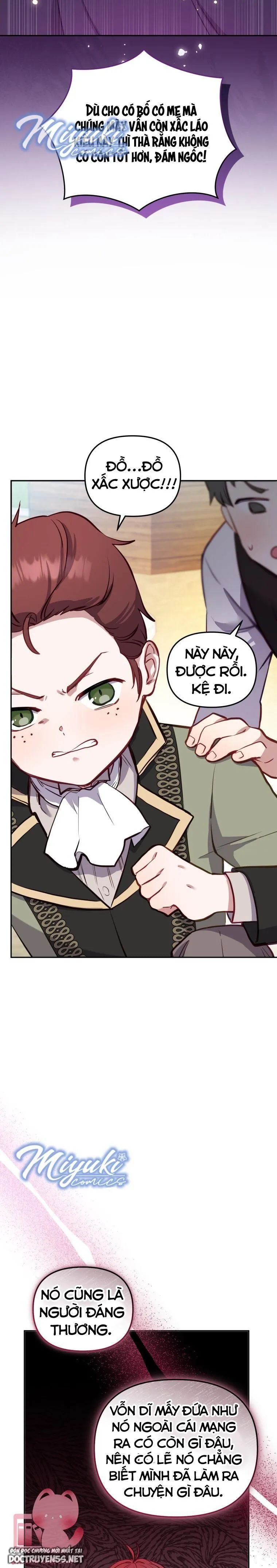 tôi được nuôi dưỡng bởi những kẻ phản diện chapter 4 4