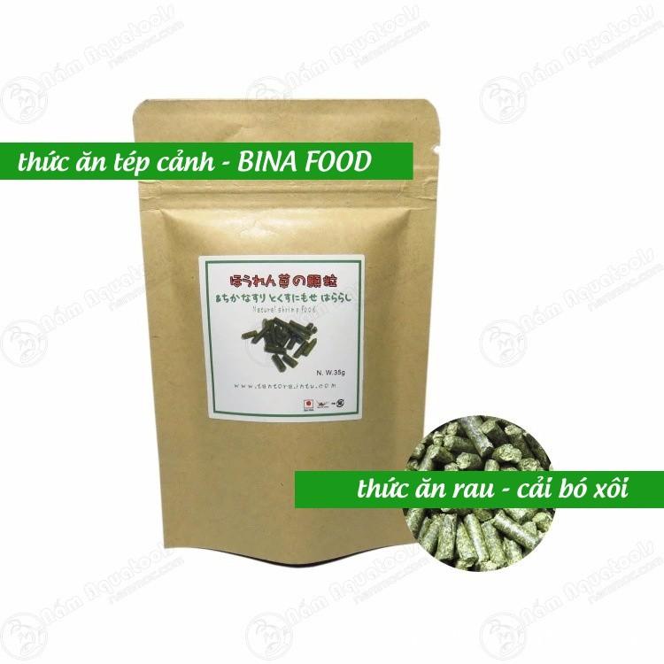 Thức Ăn Tép Cảnh BINA FOOD | Cám Tép Nhật Bản - Viên Rau Bina