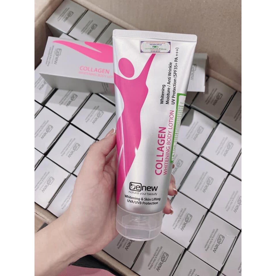 Kem dưỡng thể trắng da nâng cơ tức thì Benew Collagen Whitening 200ml
