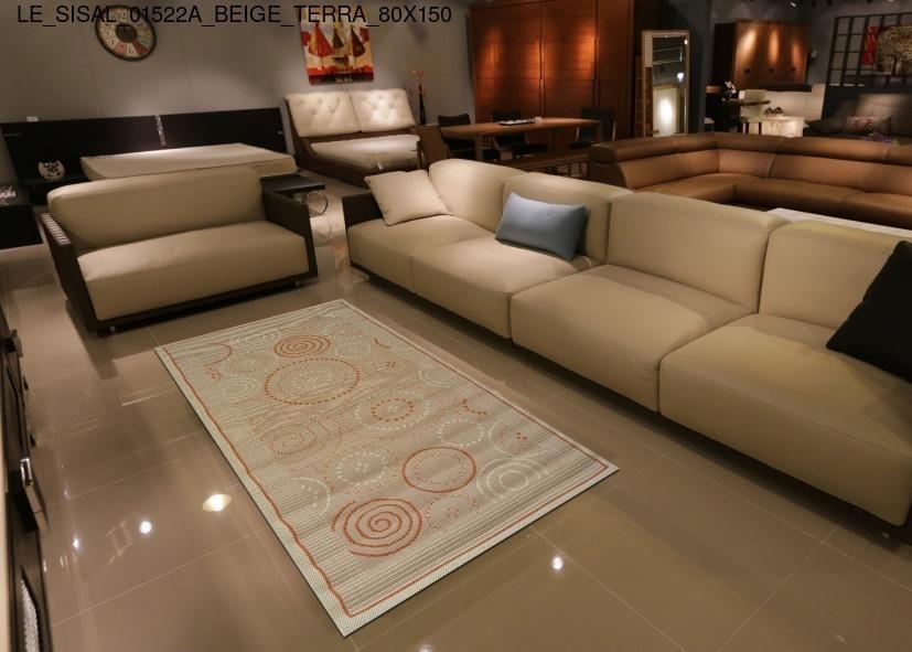 Thảm Sợi Ngắn le_sisal_01522a_beige_terra_80x150