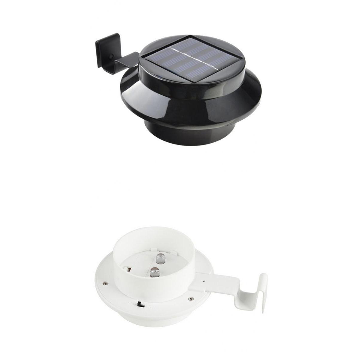 2pcs Solar Power Door Fence Lights LED Lamp Outdoor Garden