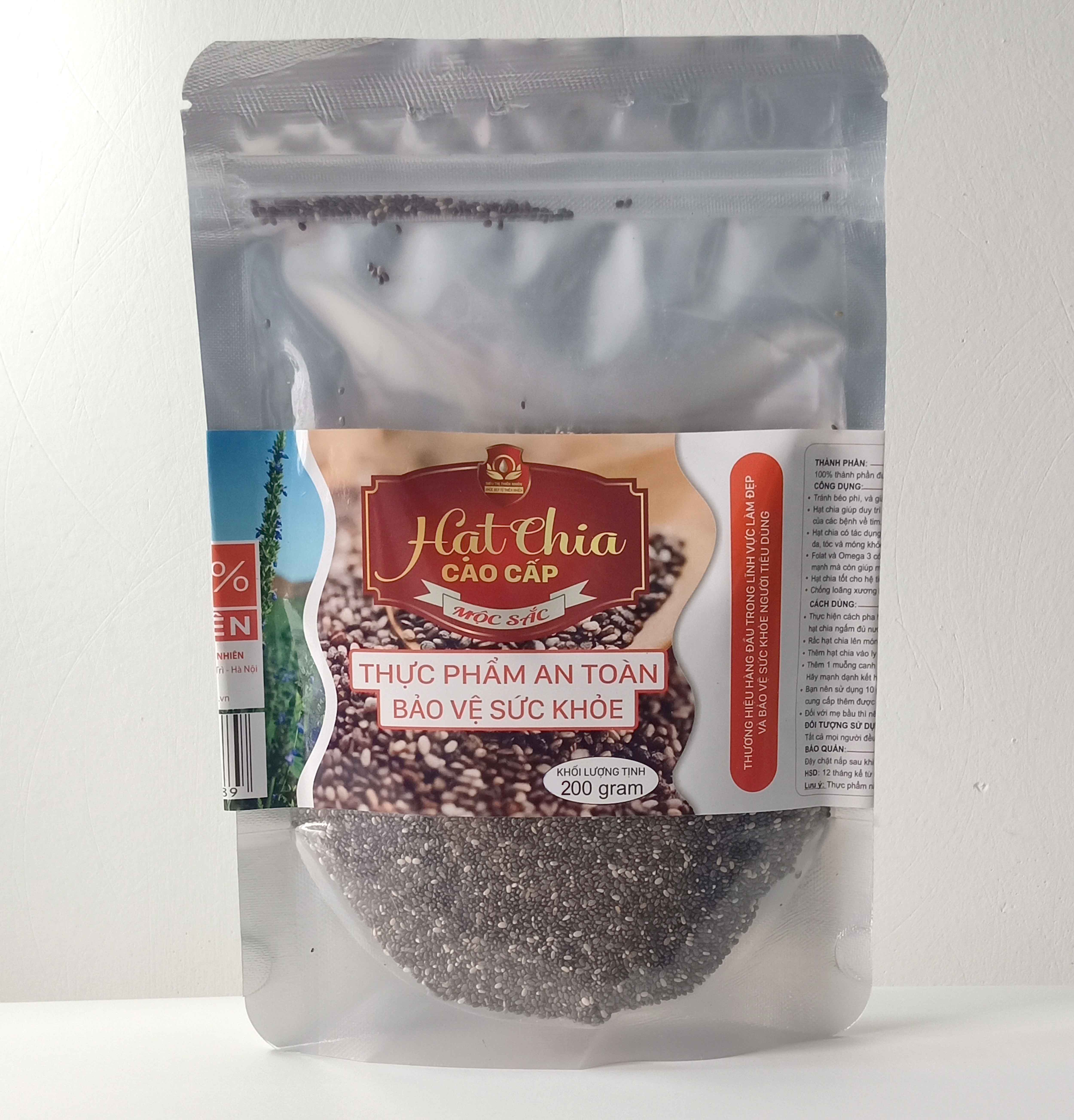 Combo Hạt Yến Mạch - Hạt Chia - Mật Ong Mộc Sắc bữa sáng giảm cân hiệu quả