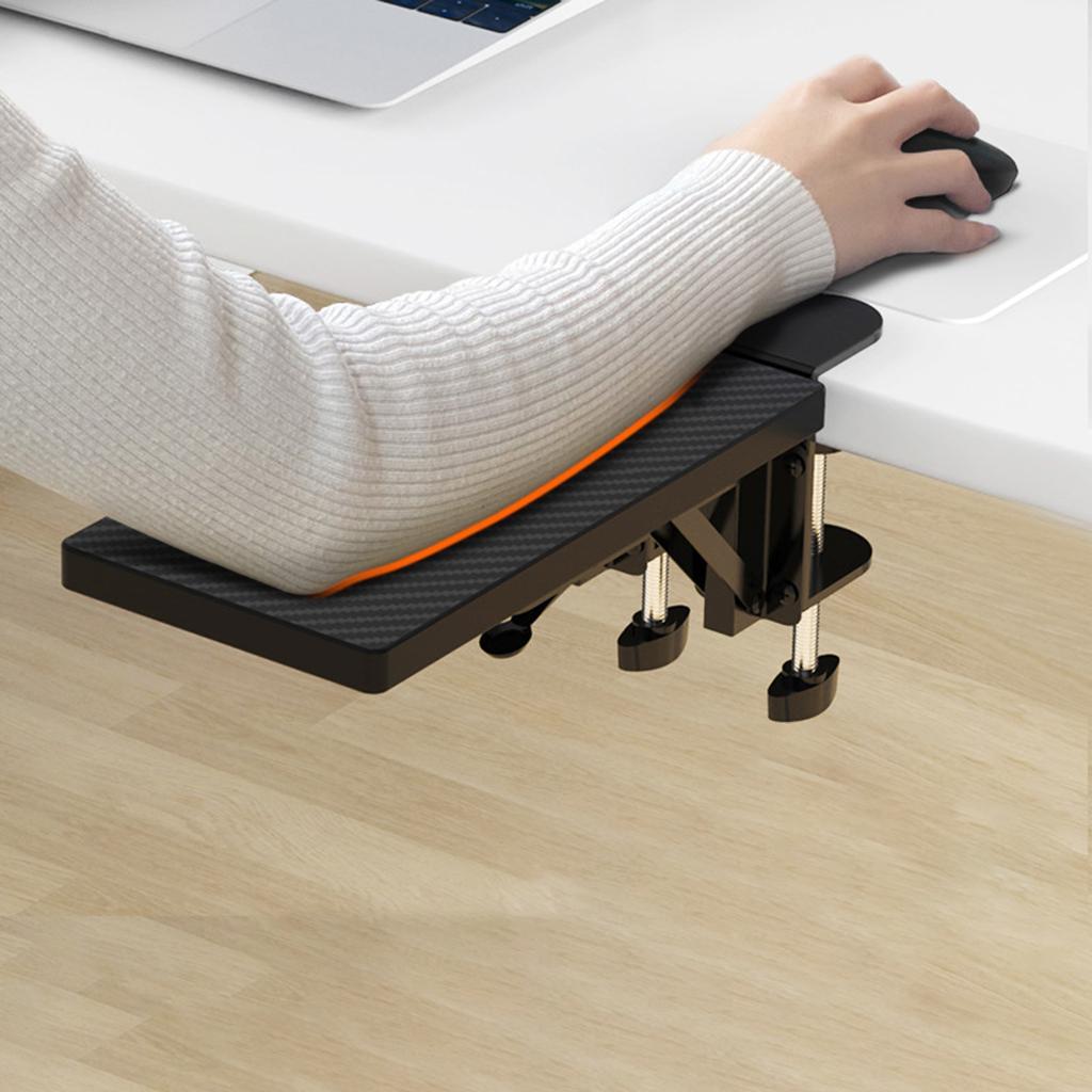 Wood Computer Arm Rest for Desk Folding Computer Desk Extender for Desk