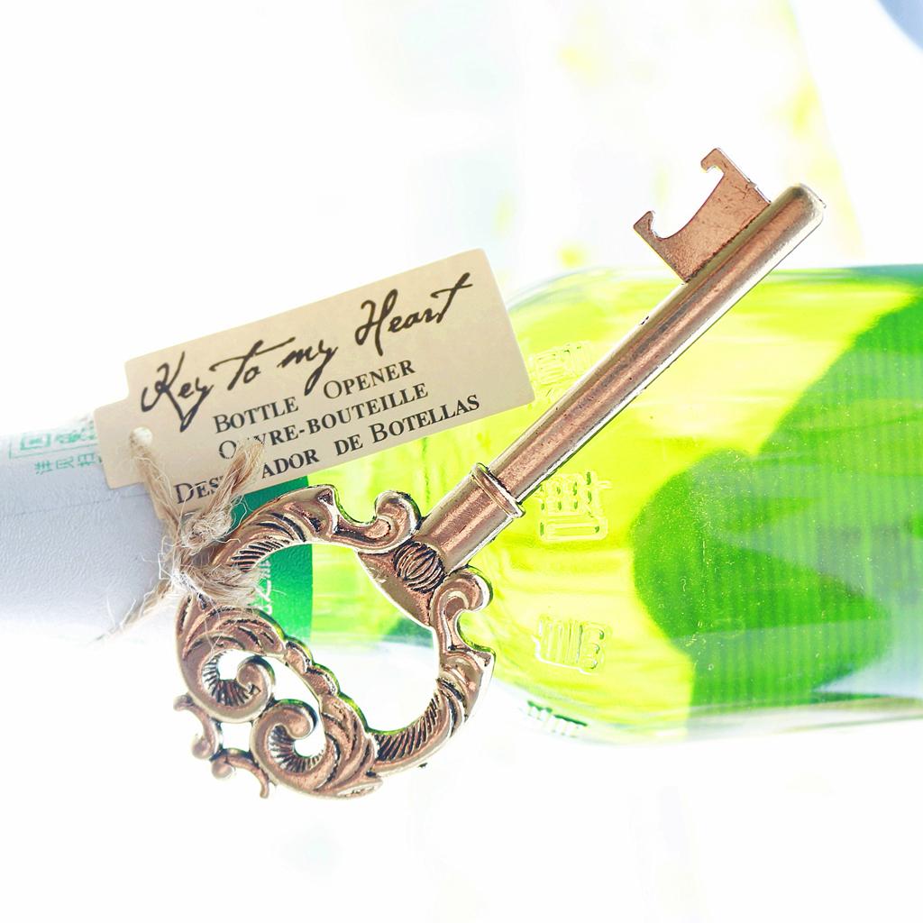 Key Design Skeleton Key Beer Bottle Opener Wedding Party Gift Favor