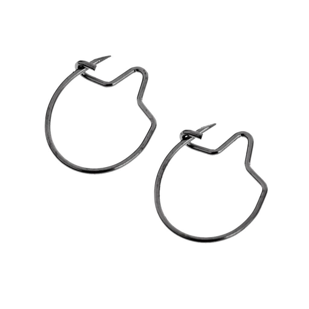 100 Pieces Maggots Clips Fishing Clips Fishing Hair Rigs Fishing Baits Hook Fishing Bait Clips
