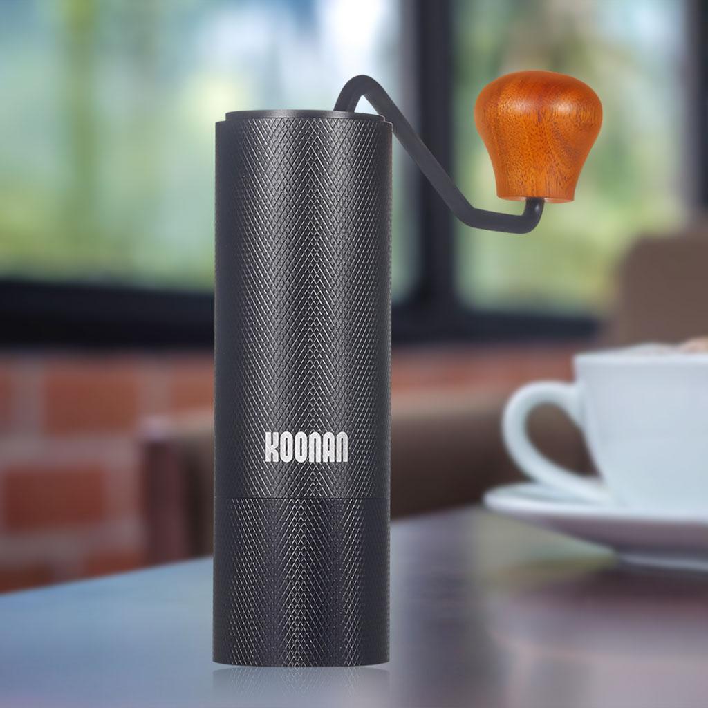 Portable Manual Coffee Grinder Handheld for  Espresso Black
