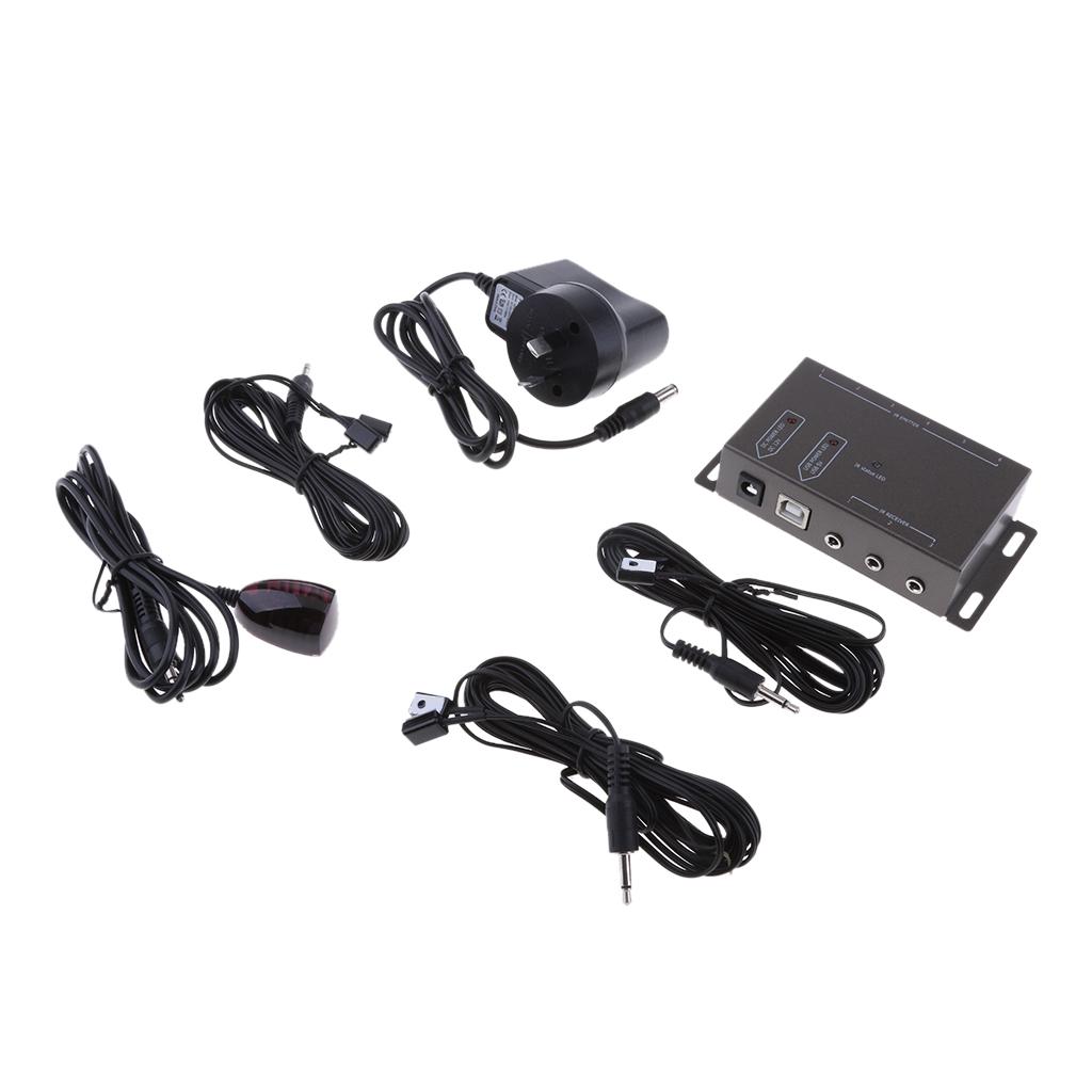 IR Infrared Remote Control Adapter Extender With Emitter Cable AU