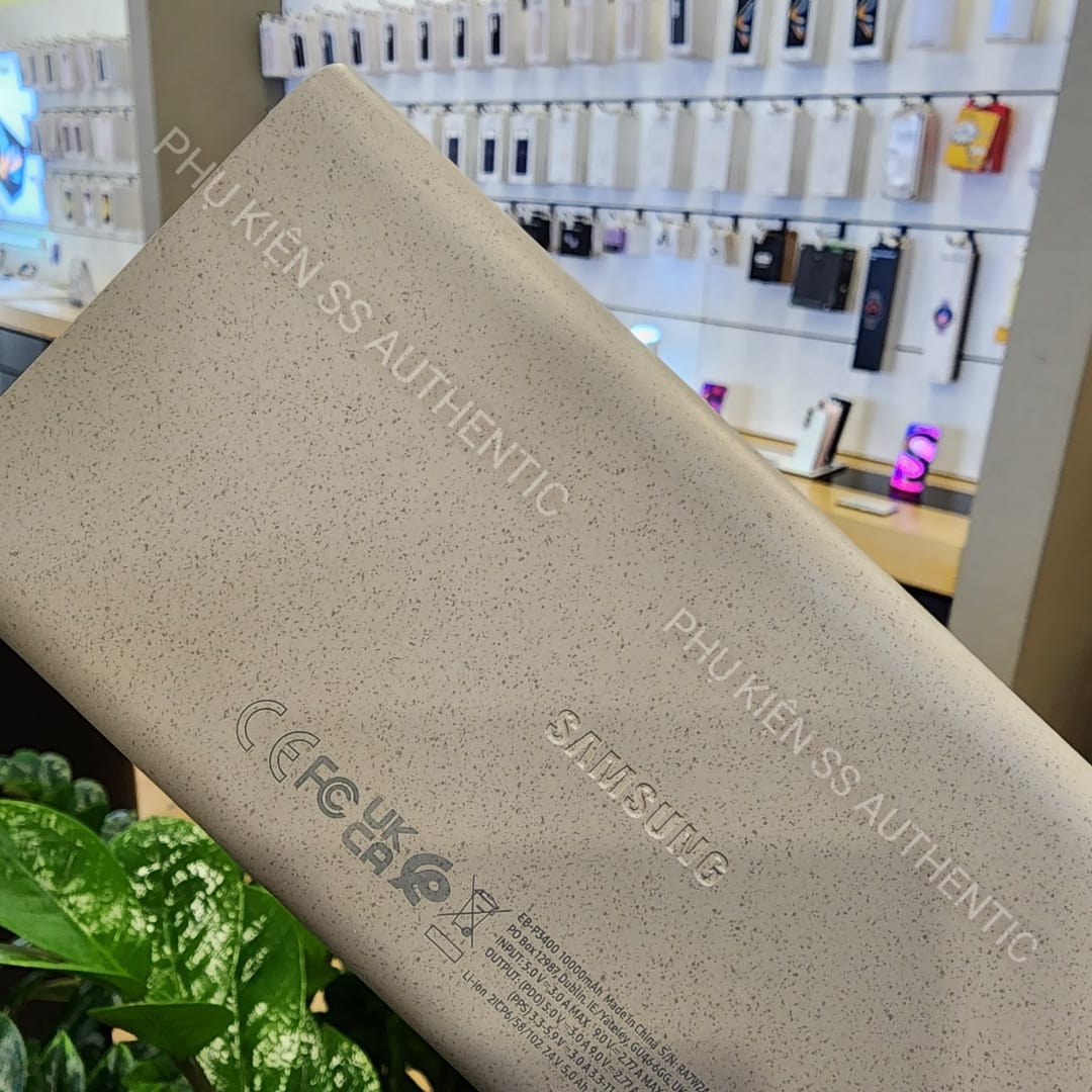 Pin sạc dự phòng Samsung 10.000 mAh - 25w - Hàng chính hãng - Sạc 2 thiết bị cùng 1 lúc