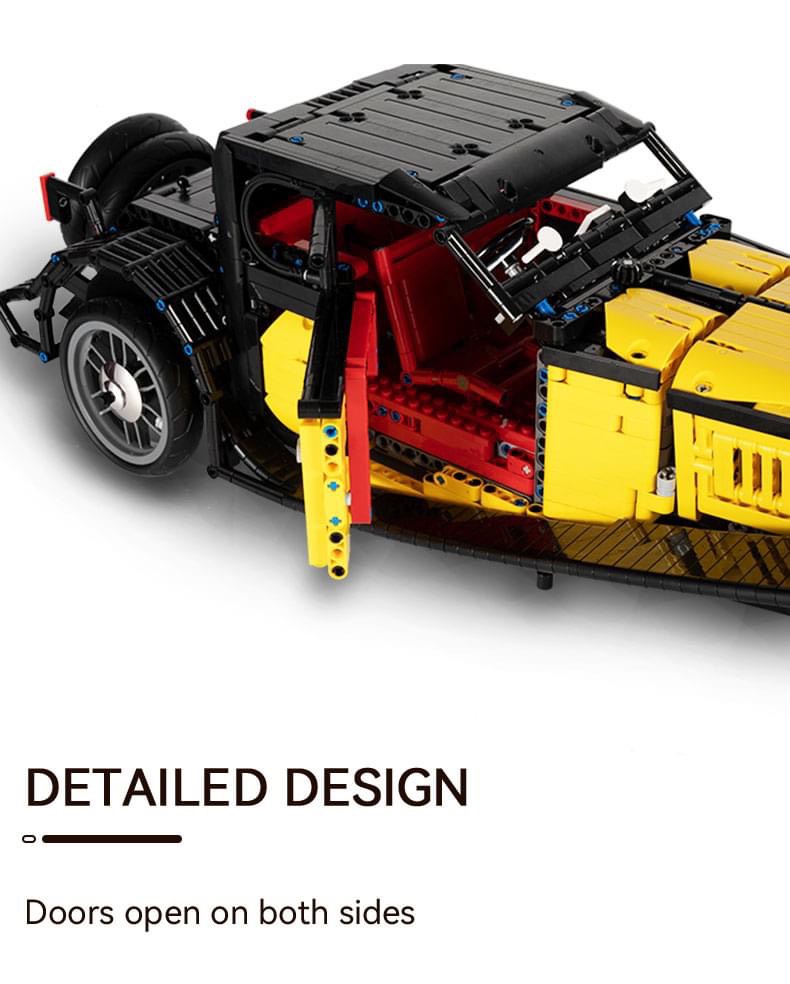 Đồ Chơi Lắp Ráp Siêu Xe Cổ Điển Bugatti 50T Tĩnh – 13080