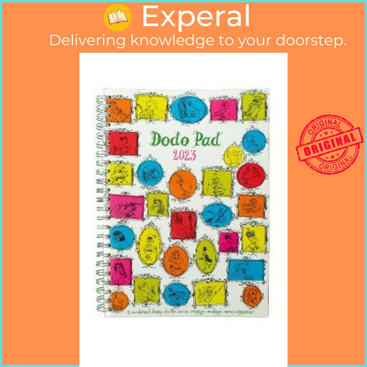 Sách - Dodo Pad Original Desk Diary 2023 - Week to View, Calendar Year Diary : A Di by Lord Dodo