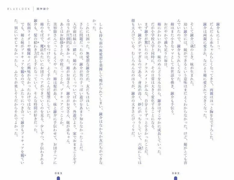 Blue Lock: Tatakai No Mae, Bokura Wa. Niko, Kunigami And Hio (Light Novel) (Japanese Edition)