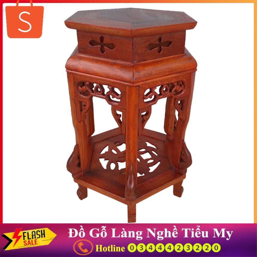 Đôn Lục Lăng gỗ Hương nhiều kích thước hàng đẹp