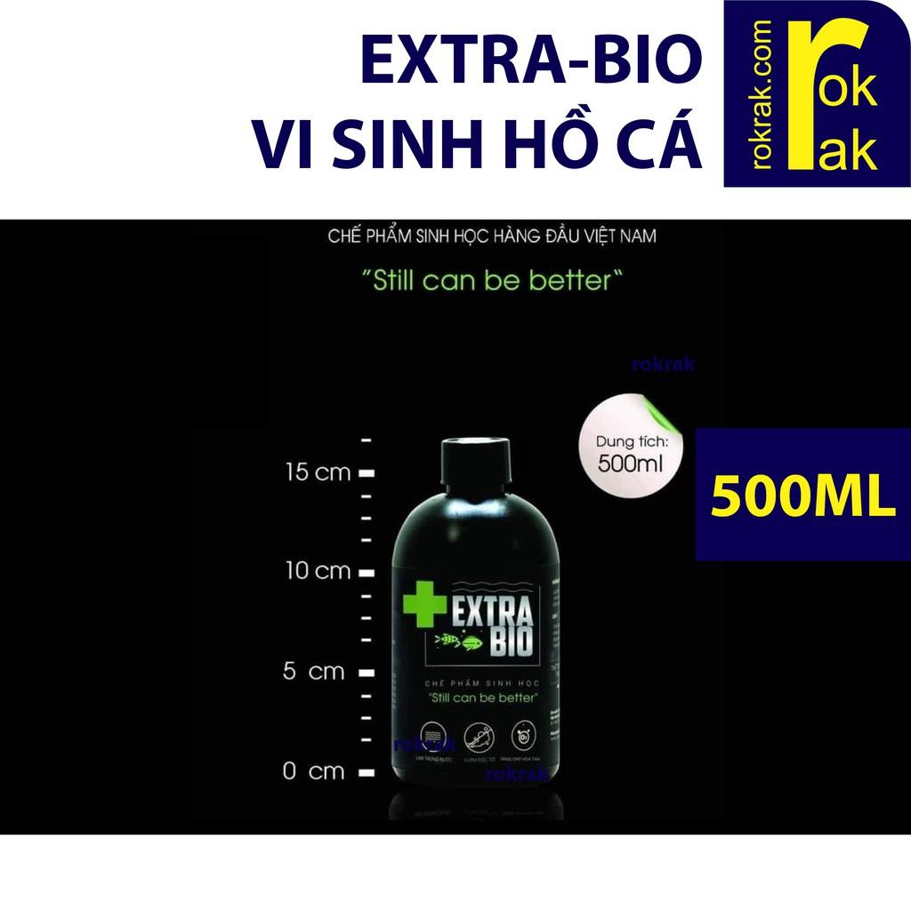 Vi Sinh Làm Trong Nước Bể Cá Cảnh Extra Bio chai 500ml
