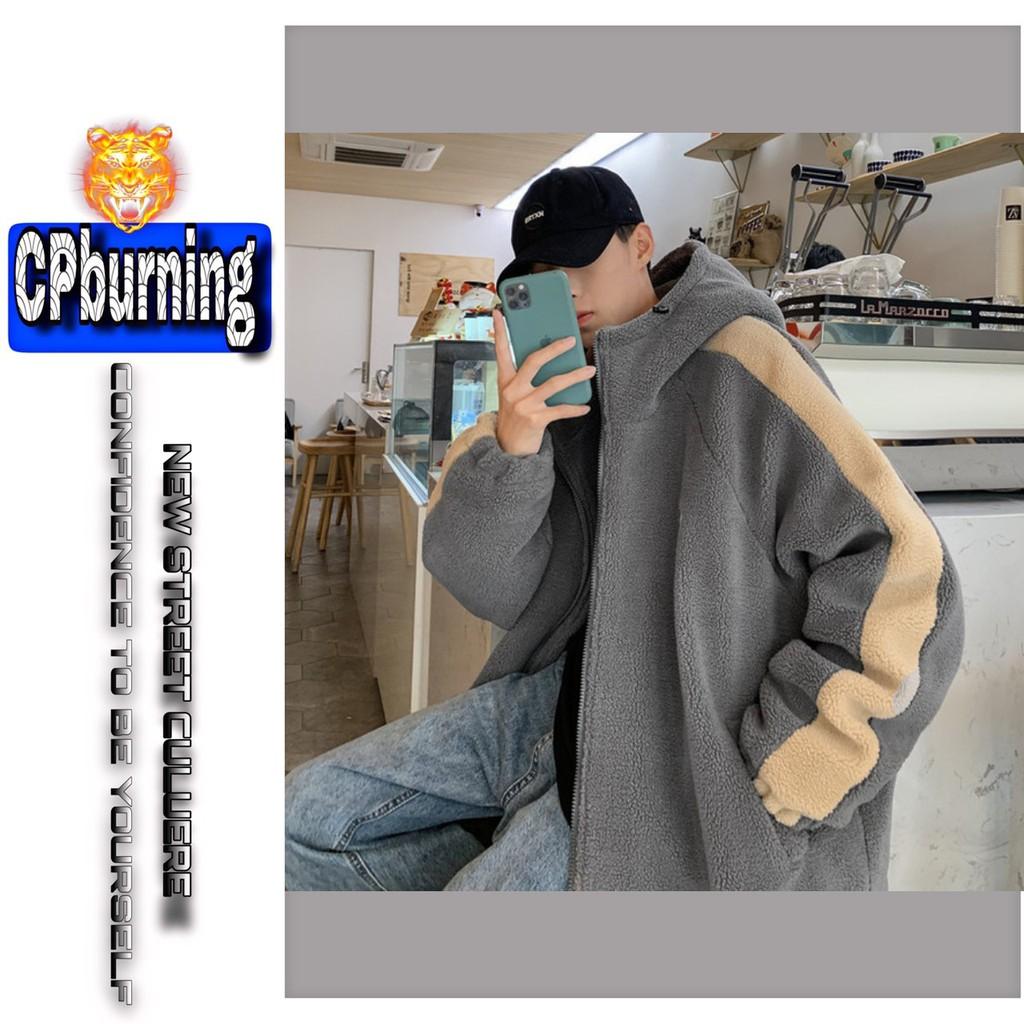 ÁO KHOÁC,hoodie vải lông cừ khóa kéo , thời trang , cực ấm cho mua đông