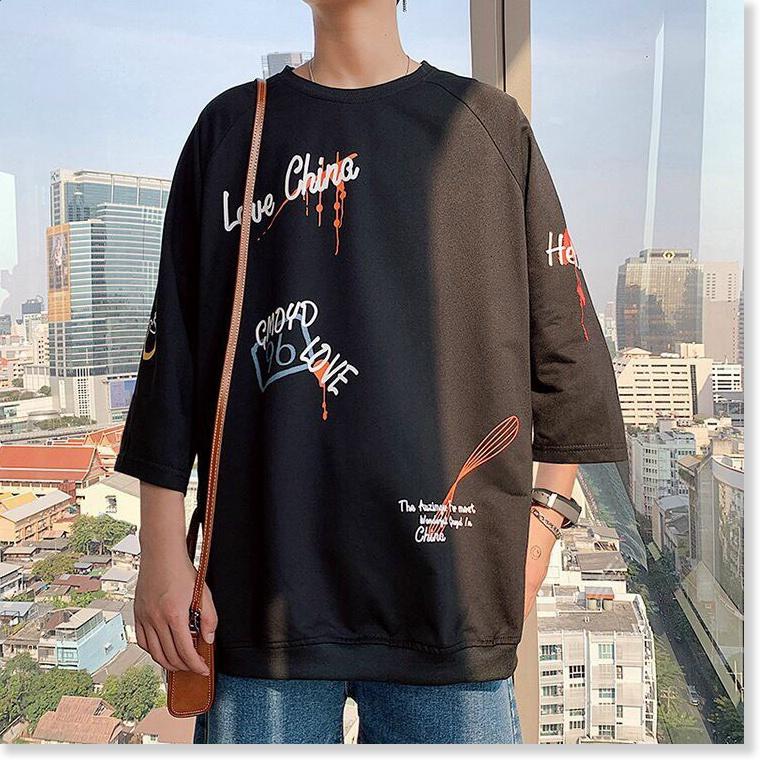 ÁO THUN FORM RỘNG TAY LỠ DÀI CỰC HOT HOT TREND THỜI TRANG HÀN QUỐC KME FASHION