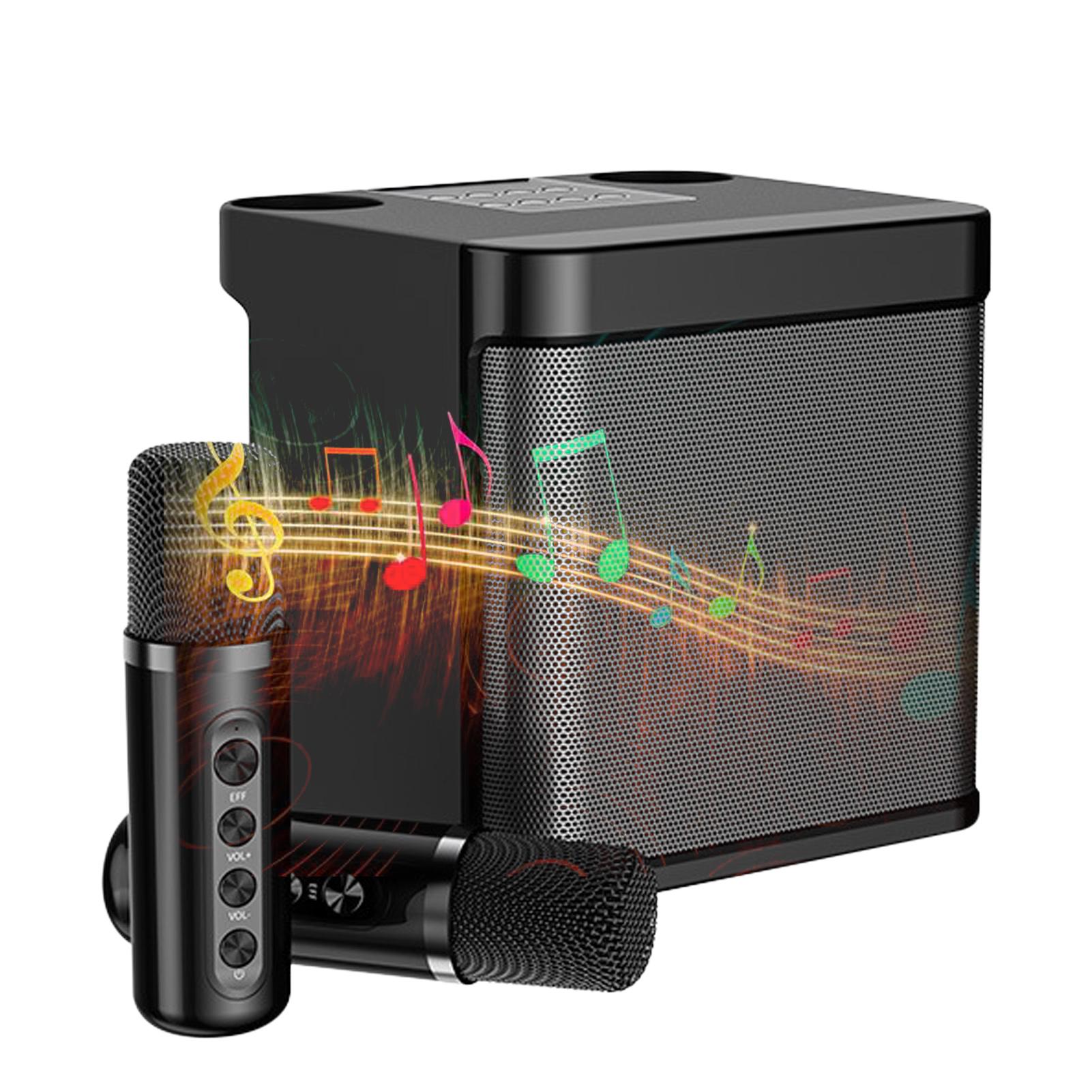 Mới Máy Hát Karaoke Bộ Loa Ys-203 100W Cao Cấp Micro Di Động Không Dây Âm Thanh Bluetooth Cho Họ Đảng Karaoke Color: Red