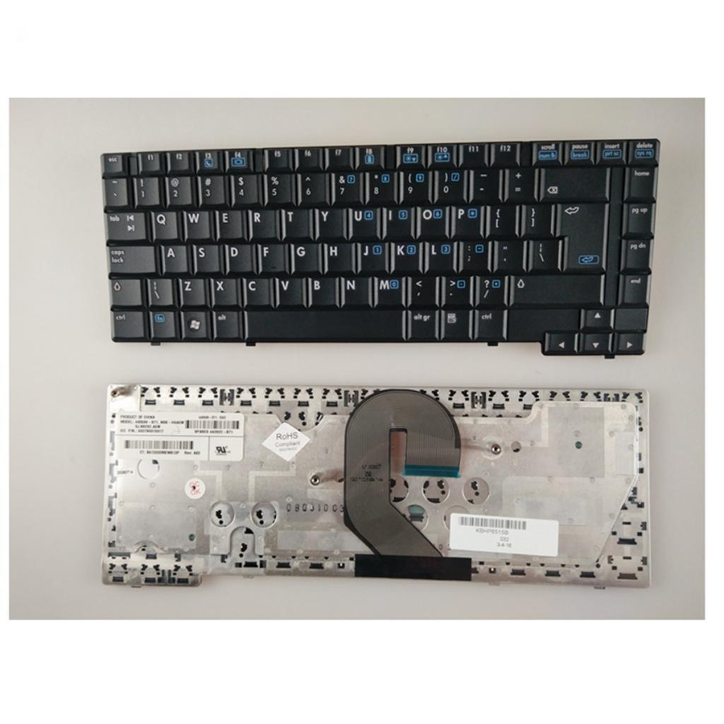 NEW FOR HP 6515B 6515S 6510B REPLACEMENT LAPTOP ENGLISH KEYBOARD BLACK US LAYOUT
