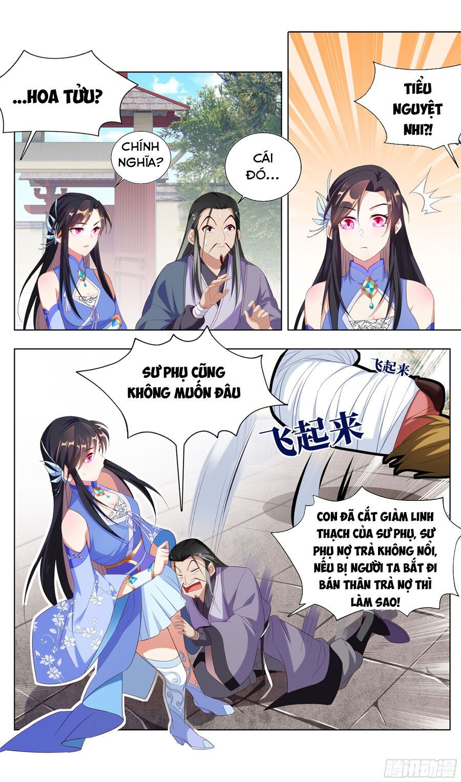 hệ thống ép ta làm nhân vật phản diện chapter 4 16