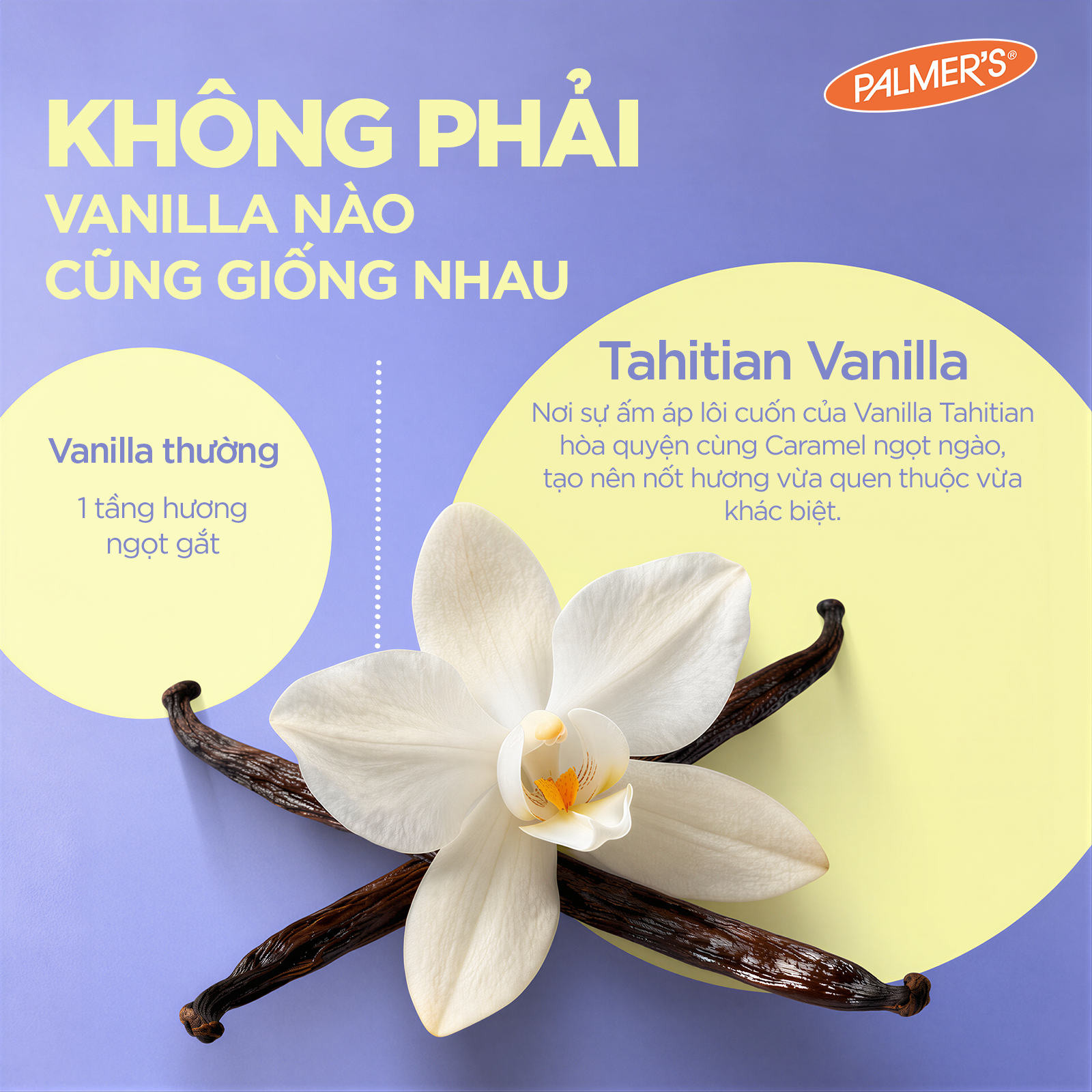[Mới] Combo 2 Sữa Dưỡng Thể Toàn Thân Palmer's Tahitian Vanilla Lotion 250ml/ 400ml