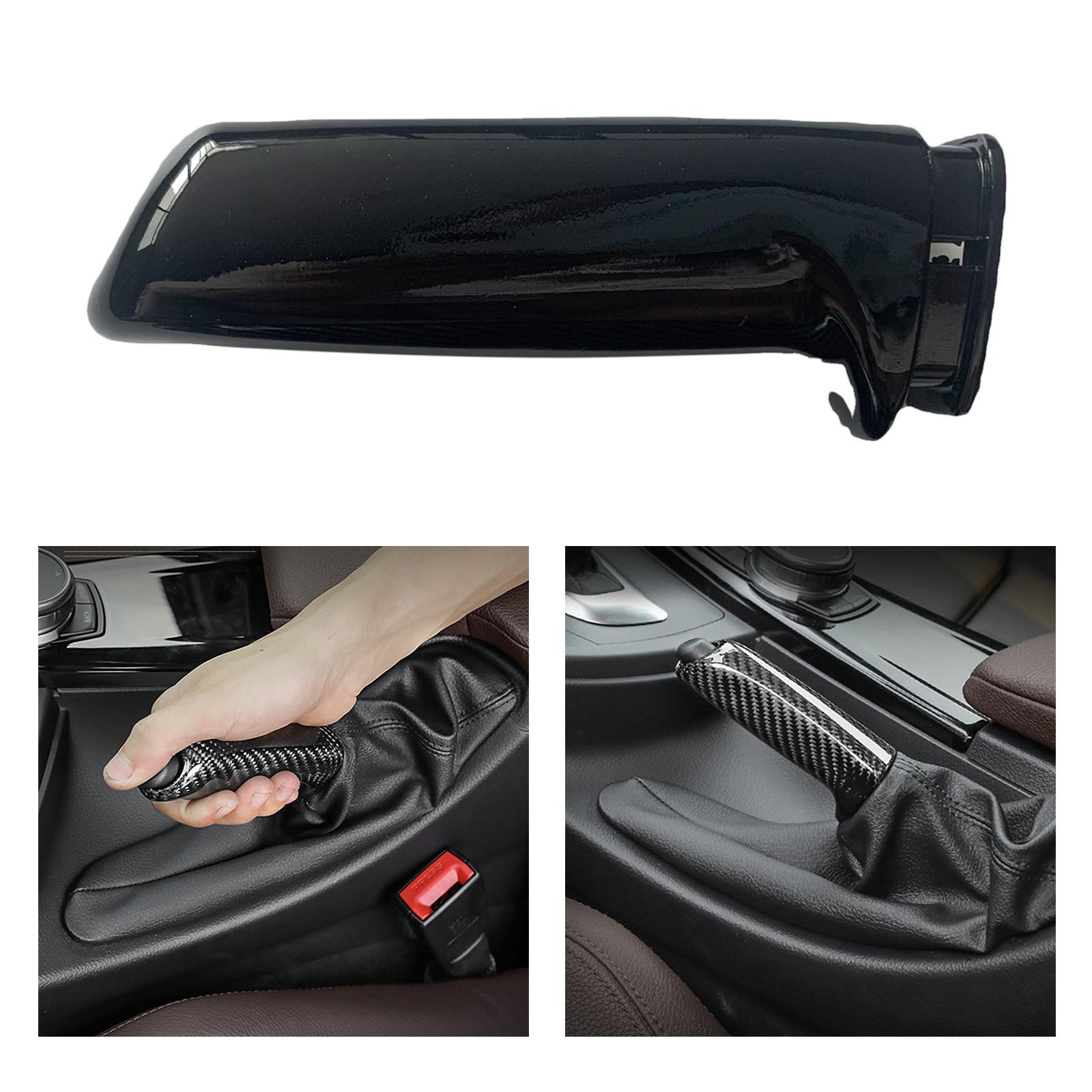 Handbrake Grip Cover Handle Sticker Car Handle Grip Cover Fits for Black