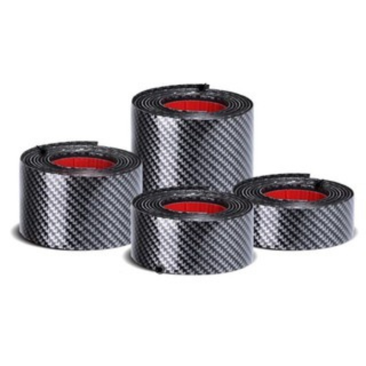 Nẹp cacbon chống xước bậc lên xuống cửa ô tô cao cấp bản rộng 3cm - 7cm cuộn dài 4m