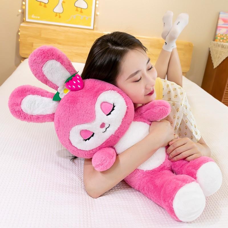 Gấu Bông Mẫu Thỏ Béo Dễ Thương Cho Bé Yêu