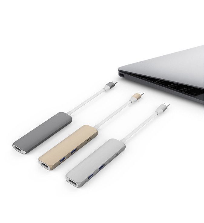 Hyperdrive USB Type-C Hub With 4K HDMI Support (For 2016 Macbook Pro & 12″ Macbook)- CHÍNH HÃNG